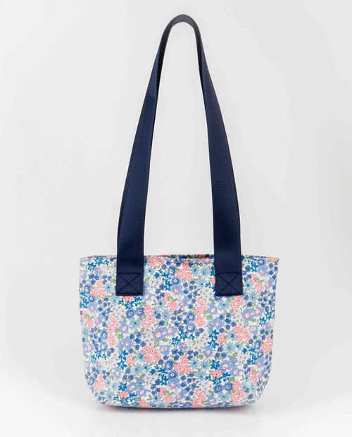 Bolso de Playa Petite Floreado Azul