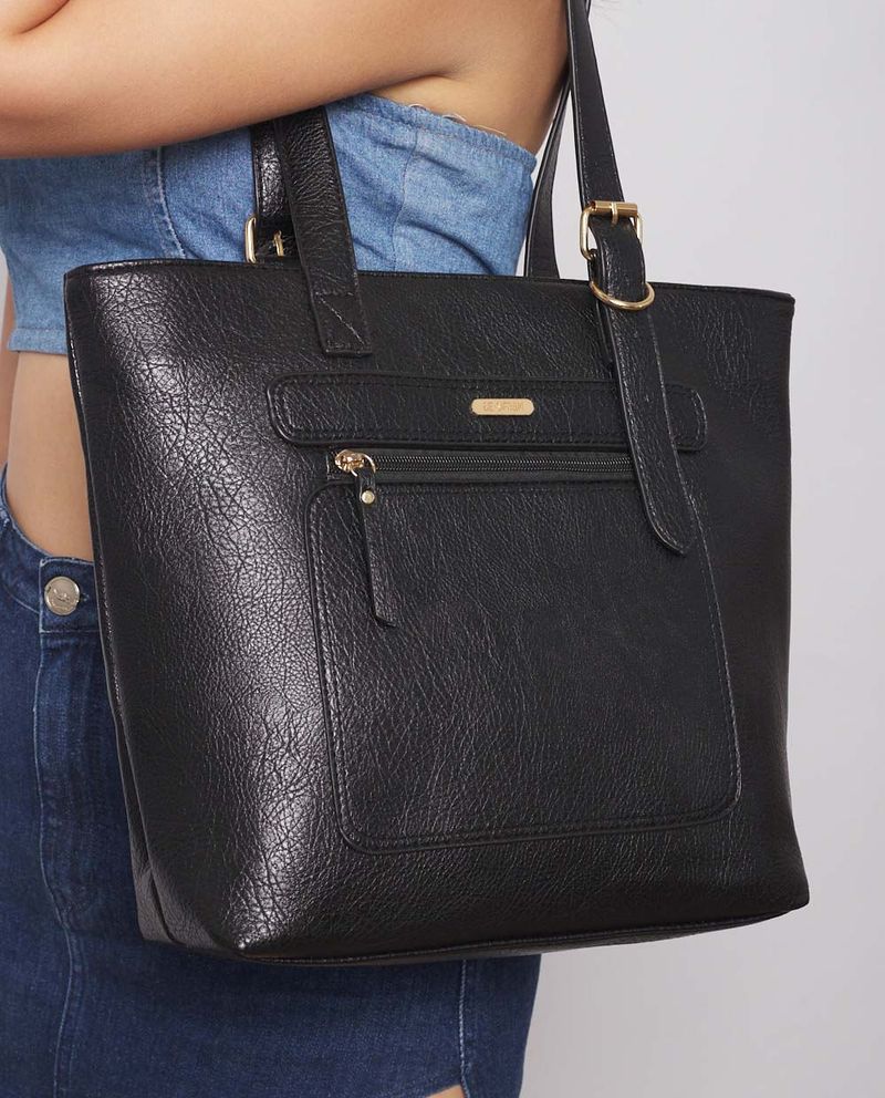 Cartera Tote Bag Negra